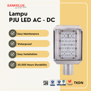 Lampu PJU LED AC 220V 40 Watt